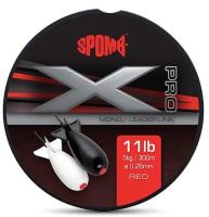 Spomb Vlasec X Pro Mono Red 0,26 mm 300 m Spomb Vlasec X Pro Mono Red 0,26 mm 300 m