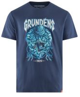 Grundéns Tričko Njord SS T-Shirt Dark Navy - S