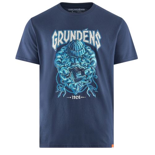 Grundéns Tričko Njord SS T-Shirt Dark Navy