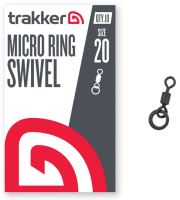 Trakker Obratlík S Krúžkom Micro Ring Swivel Veľkosť 20 10 ks