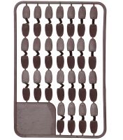 Madcat Zarážky Pellet Stops Dark Brown L 2x25 ks