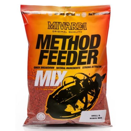 Mivardi Method Feeder Mix Krill Robin Red 1 kg