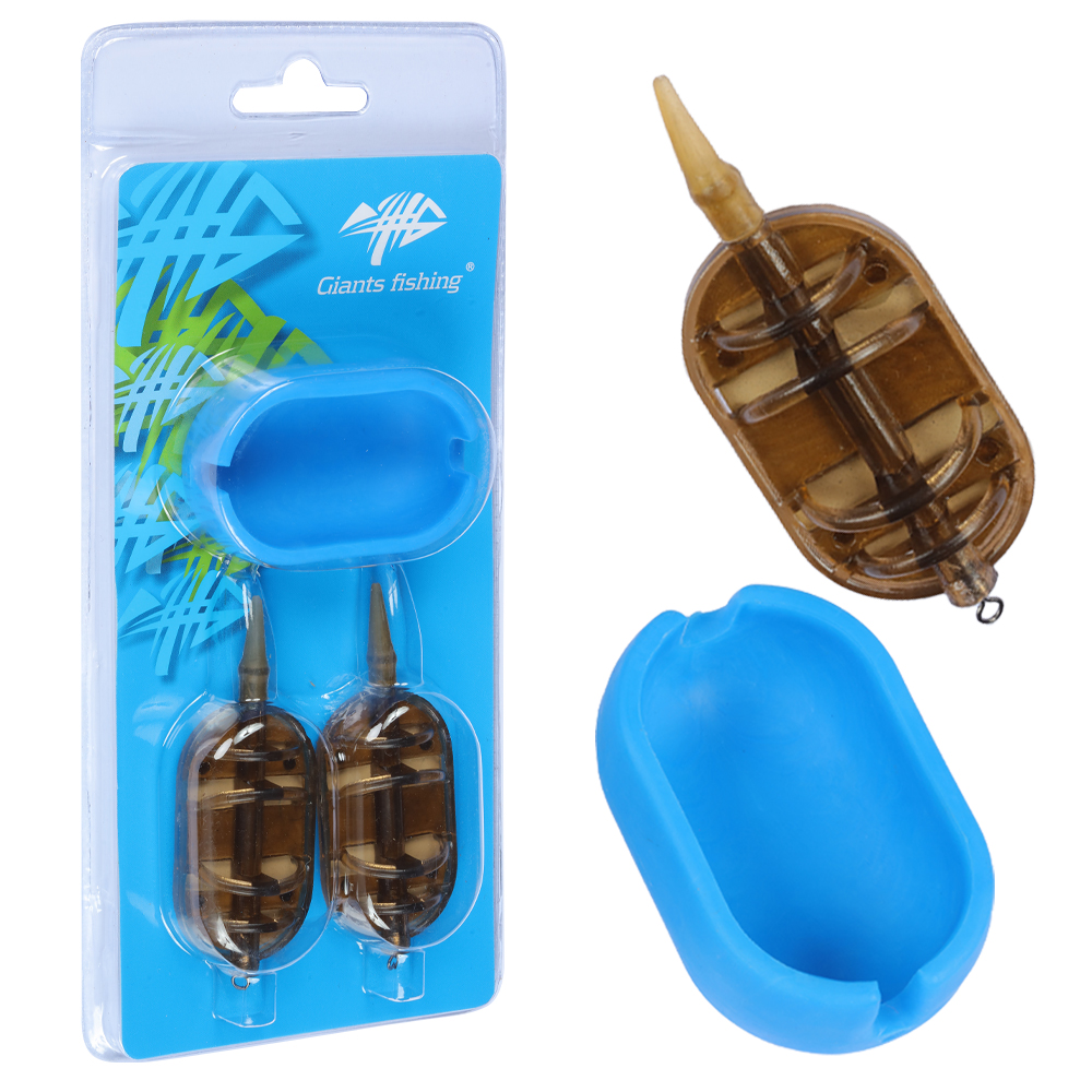 E-shop Giants fishing sada krmítok s formičkou method feeder gaube - 20+30 g