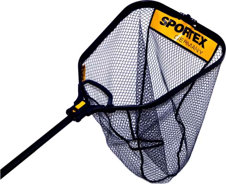 E-shop Sportex pogumovaný rybársky podberák - 60x50 cm