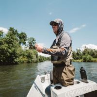 Grundéns Funkčná UV Mikina Tough Sun Hoodie Anchor (11)