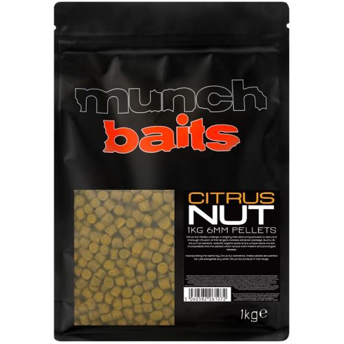 Munch Baits Pelety Citrus Nut Pellet