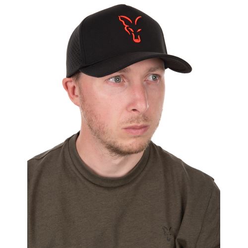 Fox Šiltovka Collection Baseball Cap Black Orange