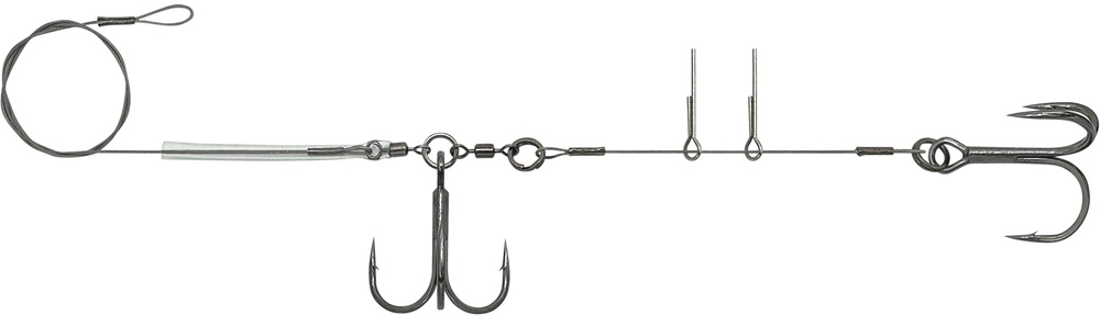 Savage gear náväzec lt roach rig - 40 lb 25 cm #1/0