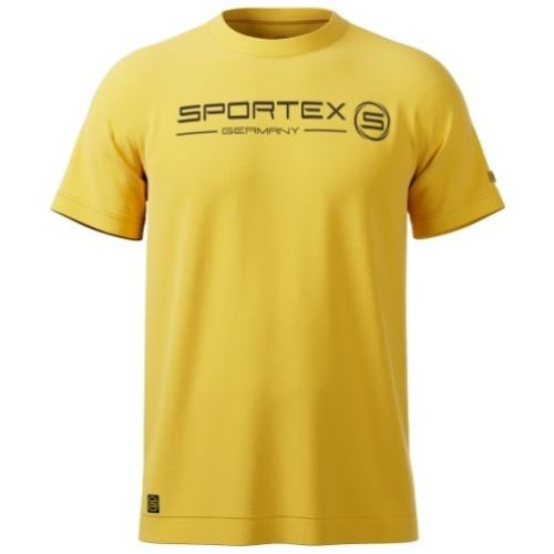 Sportex Rybárske Tričko T-Shirt Žlté s Logom