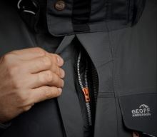 Geoff Anderson Nepremokavá Bunda WS 7 Sivá (4)