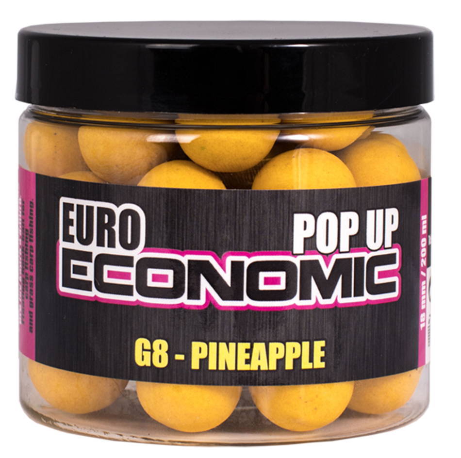 Lk baits pop-up euro economic g-8 pineapple 18 mm 200 ml