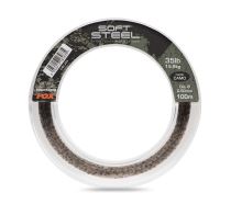 Fox Šokový Vlasec Soft Steel Fleck Camo Leader