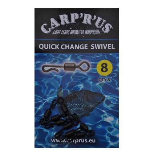 Carp´R´Us Obratlík Quick Change Swivel - Veľkosť 8