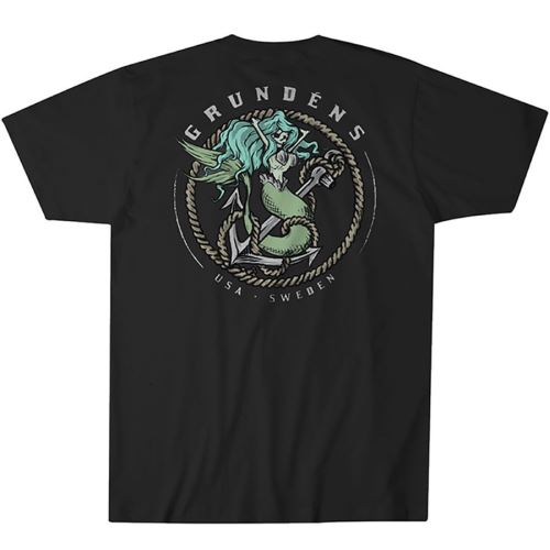 Grundéns Tričko Mermaid SS T-Shirt Black