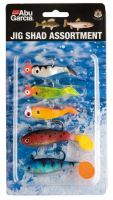Abu Garcia Sada Gumových Nástrah Jig Shad Assortment 5 ks Abu Garcia Sada Gumových Nástrah Jig Shad Assortment 5 ks