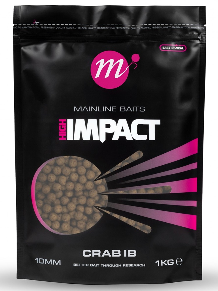 E-shop Mainline boilie hi impact crab ib 1 kg - 20 mm