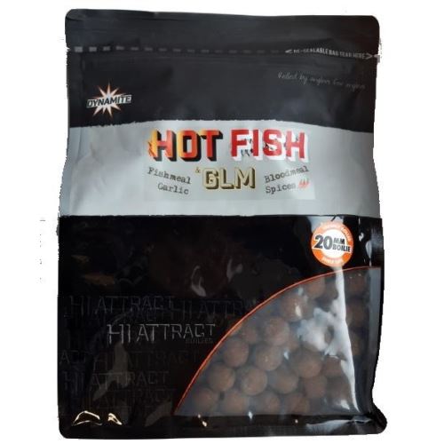 Dynamite Baits Boilie Hot Fish GLM 1 kg 20 mm