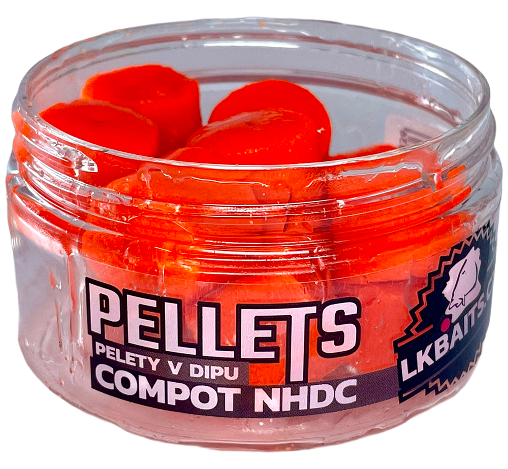 Lk baits pelety v dipe 17 mm 60 g - compot nhdc