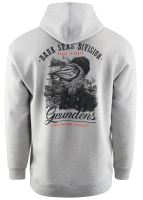 Grundéns Mikina Dark Seas X Grundens Portsmith Hoodie Athletic Heater - XXXL
