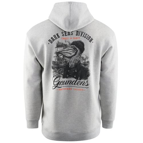 Grundéns Mikina Dark Seas X Grundens Portsmith Hoodie Athletic Heater
