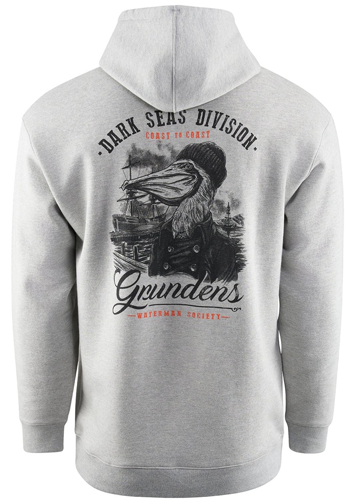 E-shop Grundéns mikina dark seas x grundens portsmith hoodie athletic heater - m