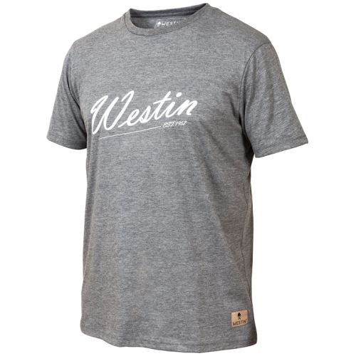 Westin Tričko Old School T-Shirt Grey Melange