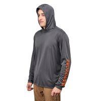 Grundéns Funkčná UV Mikina Tough Sun Hoodie Anchor (3)