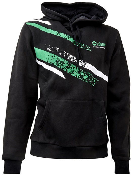 Sensas mikina stripes black - m