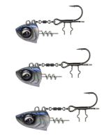 Savage Gear Monster Vertical Heads Pearl White (3)