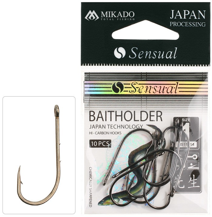 E-shop Mikado háčiky sensual baitholder br 10 ks - 2/0