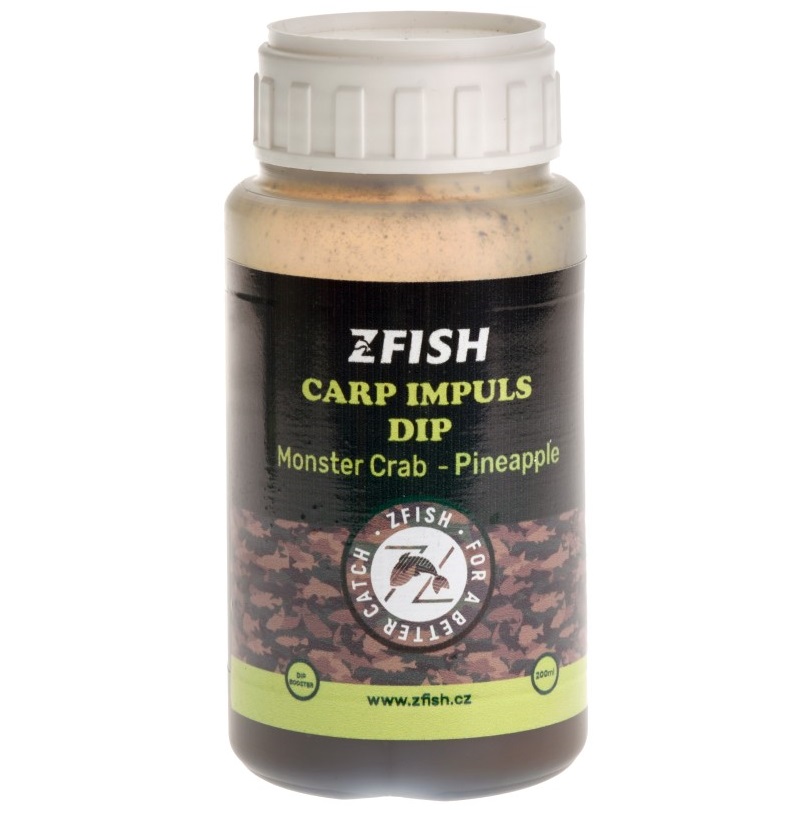 Zfish dip carp impuls 200 ml - monster crab pineapple