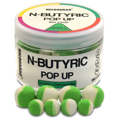Haldorádó Pop-Up N-Butyric Big Carp 50 g 13+17 mm Kyselina Maslová