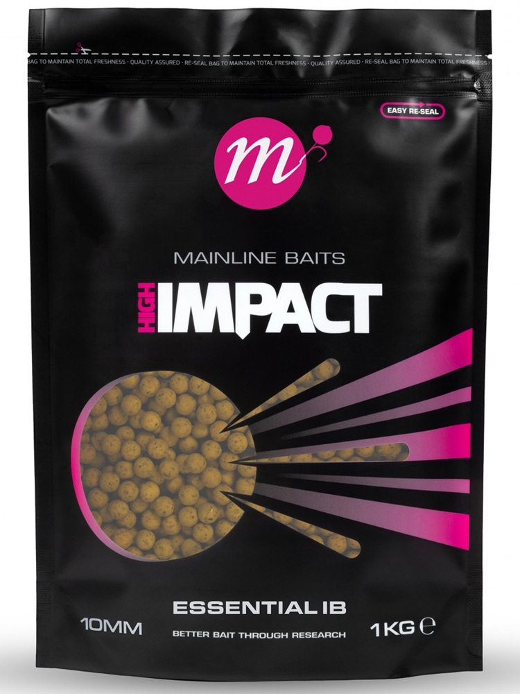 Mainline boilie hi impact essential ib 1 kg - 15 mm