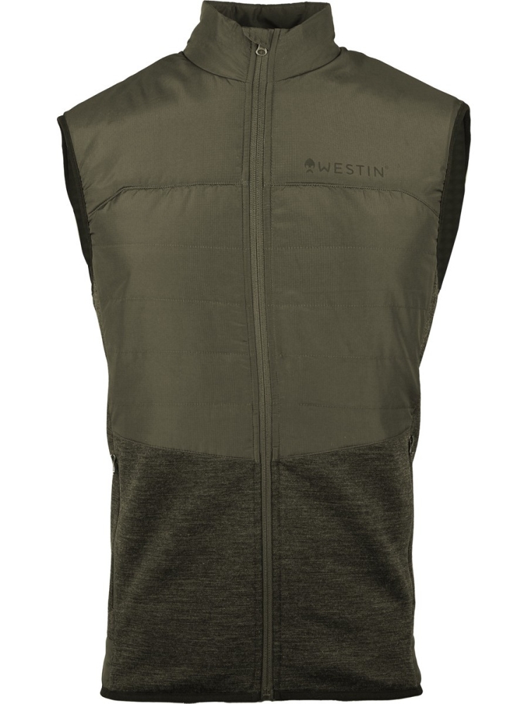 E-shop Westin vesta thermo knit vest belluga green - l