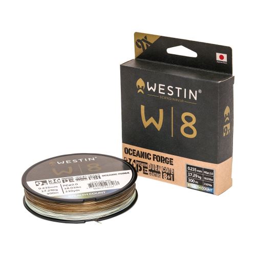 Westin Splétaná Šnúra W8 9-Braid Oceanic Forge 300 m