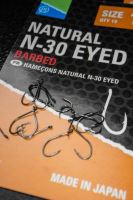 Preston Inovations Háčiky Natural N-30 Eyed (7)