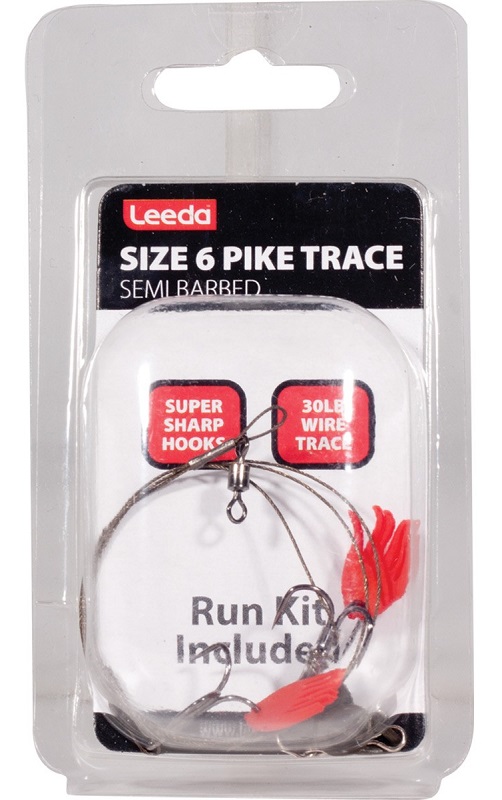 E-shop Leeda dravcový systém pike trace semi barbed veľ.6