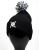 CC Moore Čiapka Black Bobble Hat