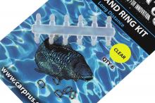 Carp´R´Us Zarážky Na Háčik Swivel Rig Bead & Ring Kit Long Distance Číra (2)