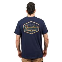 Grundéns Tričko Dark Seas X Grundens Watercraft SS T-Shirt Dark Navy (2)