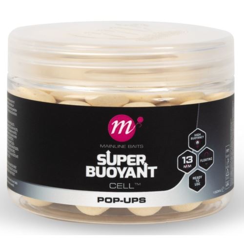 Mainline Plávajúce Boilie Super Buoyant Pop-Ups Cell 150 ml 13 mm