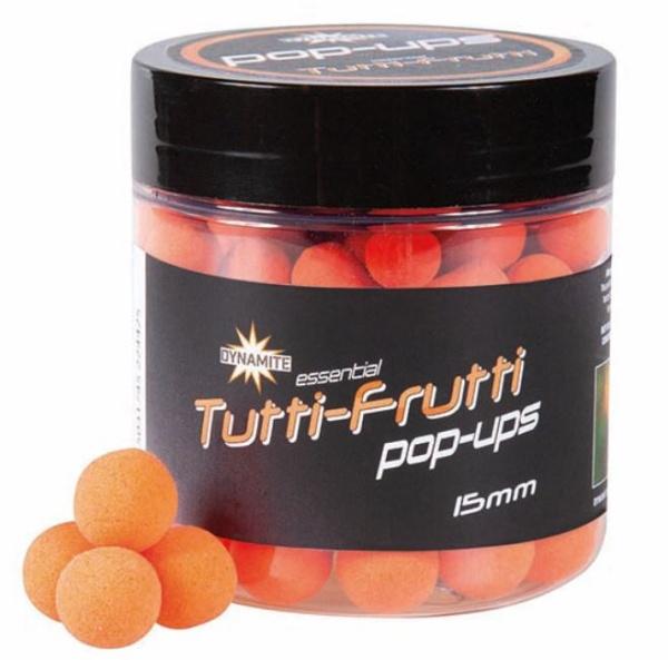 Dynamite baits pop-up fluro tutti frutti 15 mm