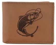 Mercucio Peňaženka Natural Vzor 49 Pstruh S Prútom Mercucio Peňaženka Natural Vzor 49 Pstruh S Prútom