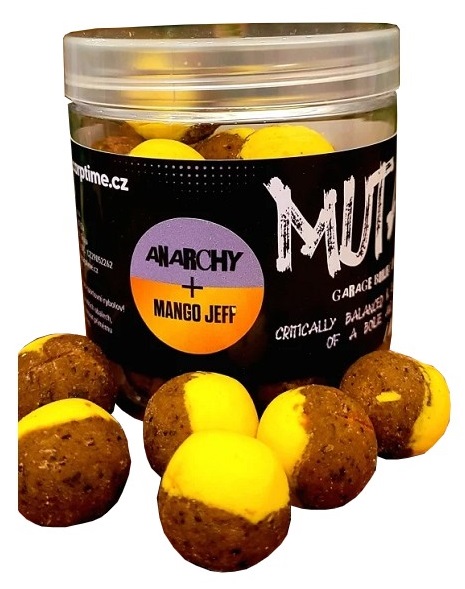 G.b.u. vyvážené boilies mutant anarchy mango jeff 130 g - 24 mm