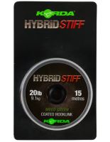 Korda Náväzcová Šnúra Hybrid Stiff 20 lb 15 m