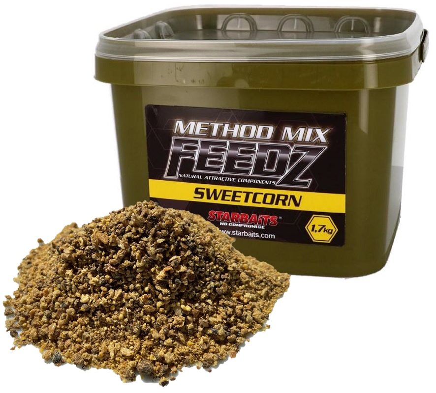 Starbaits method mix feedz sweetcorn 1,7 kg