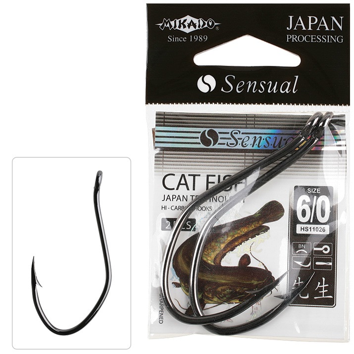 E-shop Mikado háčiky sensual cat fish - 8/0 2 ks