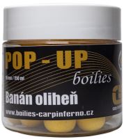 Carp Inferno Pop Up Boilies 150 ml 16 mm Banán Oliheň (1)