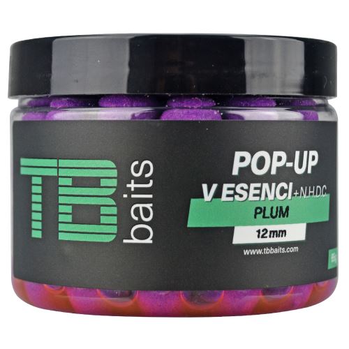 TB Baits Plávajúce Boilie Pop-Up Plum + NHDC 65 g