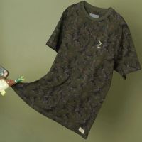 One More Cast Tričko Signature OMC Splash Camo T-Shirt (4)